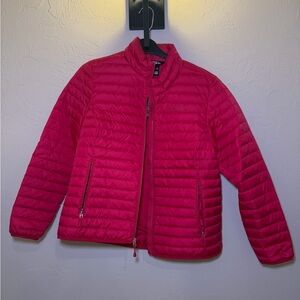 Eddie Bauer Vibrant Pink Down Jacket